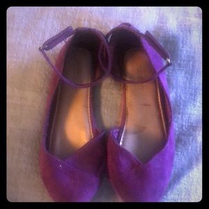 Purple flats